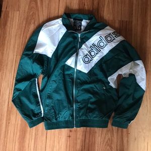 Adidas track jacket size small